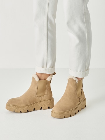 Chelsea Boots Tamaris en beige