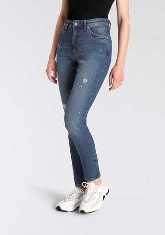 MAC Regular Jeans in Blau