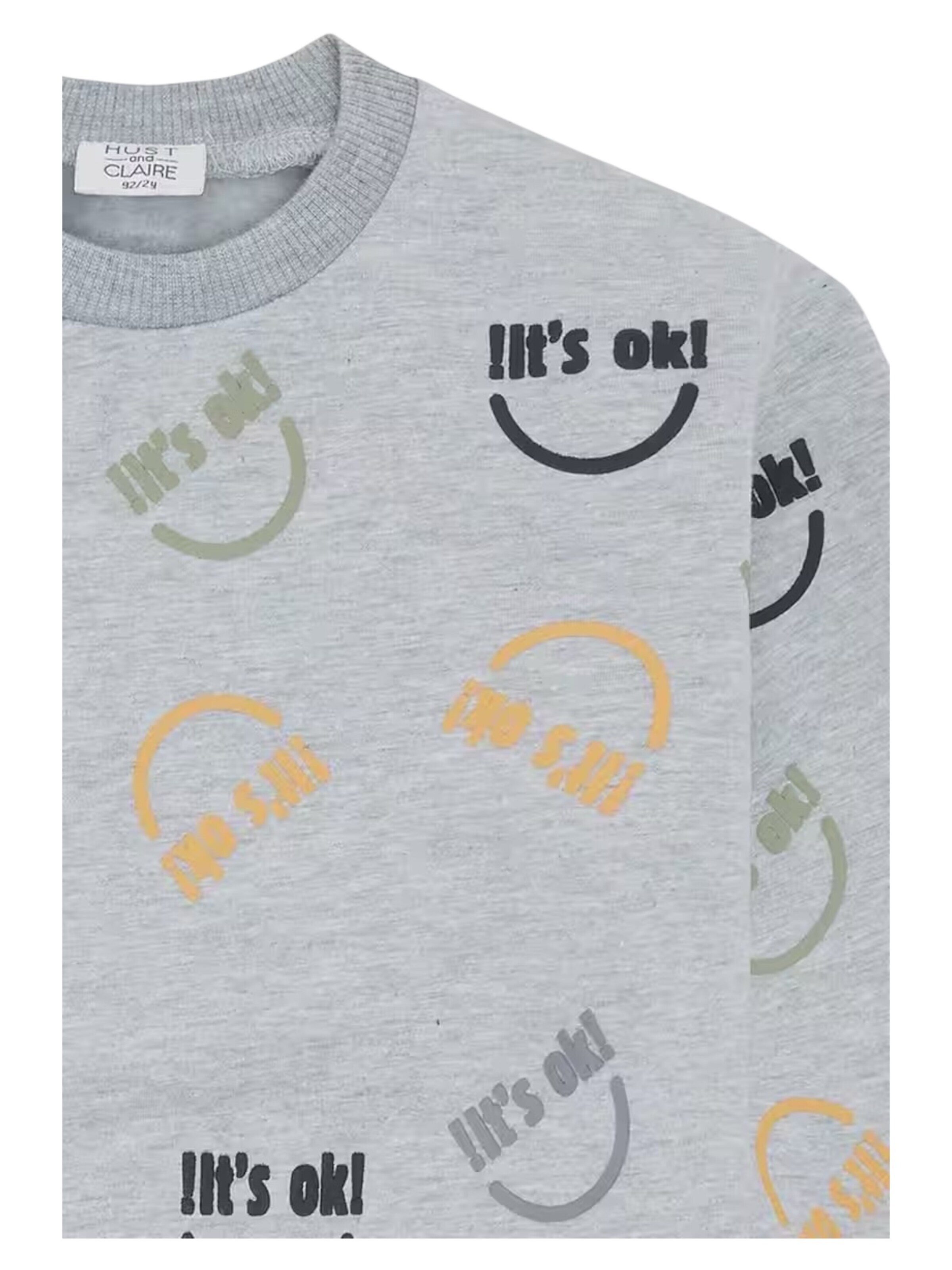Hust & Claire Sweatshirt 'HCSejer'‌‌‌‌‌‌‌‌‌ in Grau