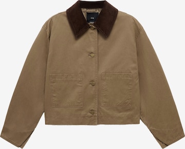 MANGOPrijelazna jakna 'Garden' - smeđa boja: prednji dio