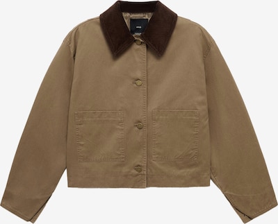 MANGO Übergangsjacke 'Garden' in brokat / dunkelbraun, Produktansicht