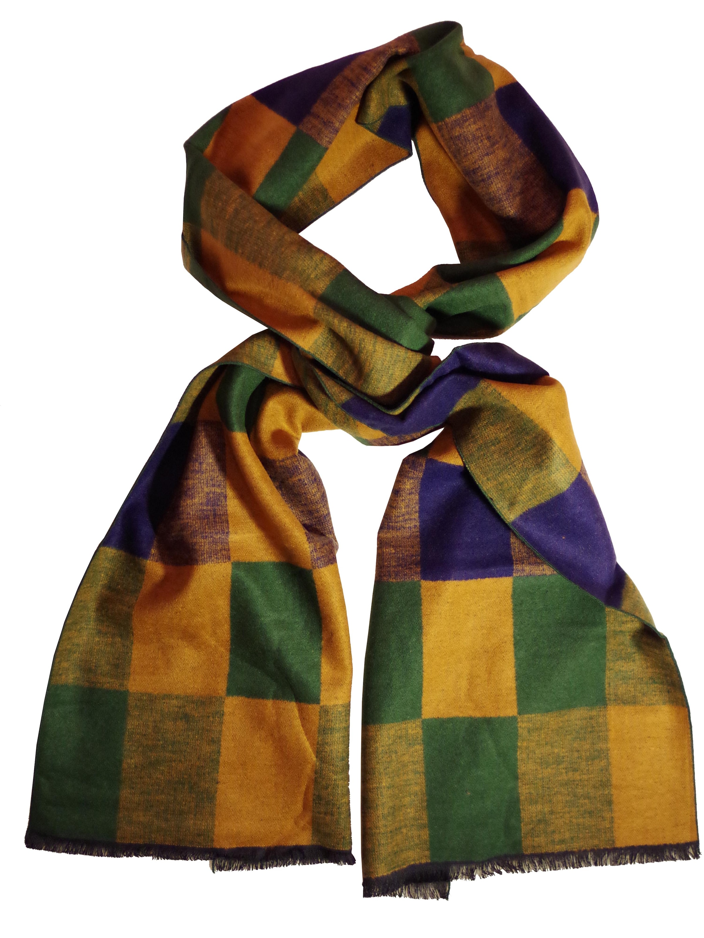 Posh Gear Schal 'Rettangolo'‌‌‌‌‌‌‌ in Braun: Vorderseite