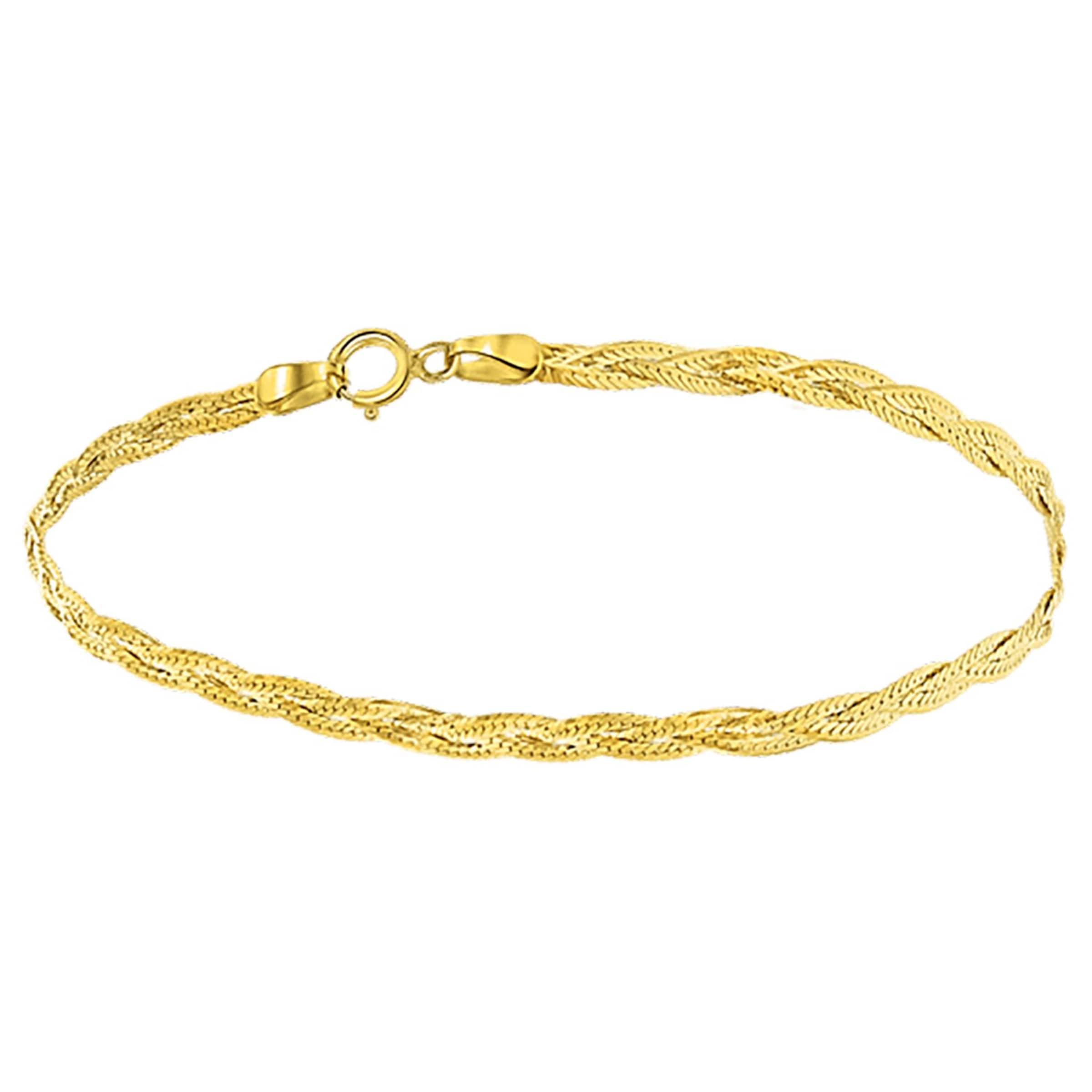 Lucardi Bracelet in Gold: front
