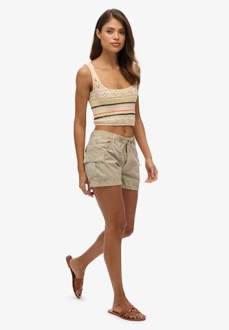 Superdry Regular Cargobroek in Grijs