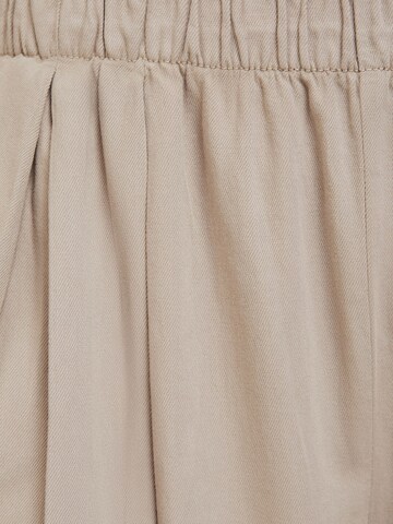 Bershka Široke hlačnice Elegantne kavbojke | bež barva