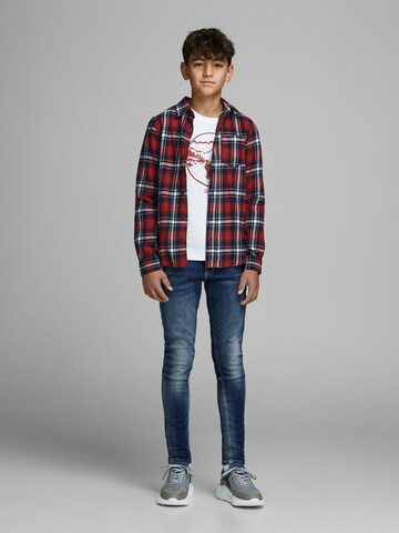 Skinny Jean Jack & Jones Junior en bleu