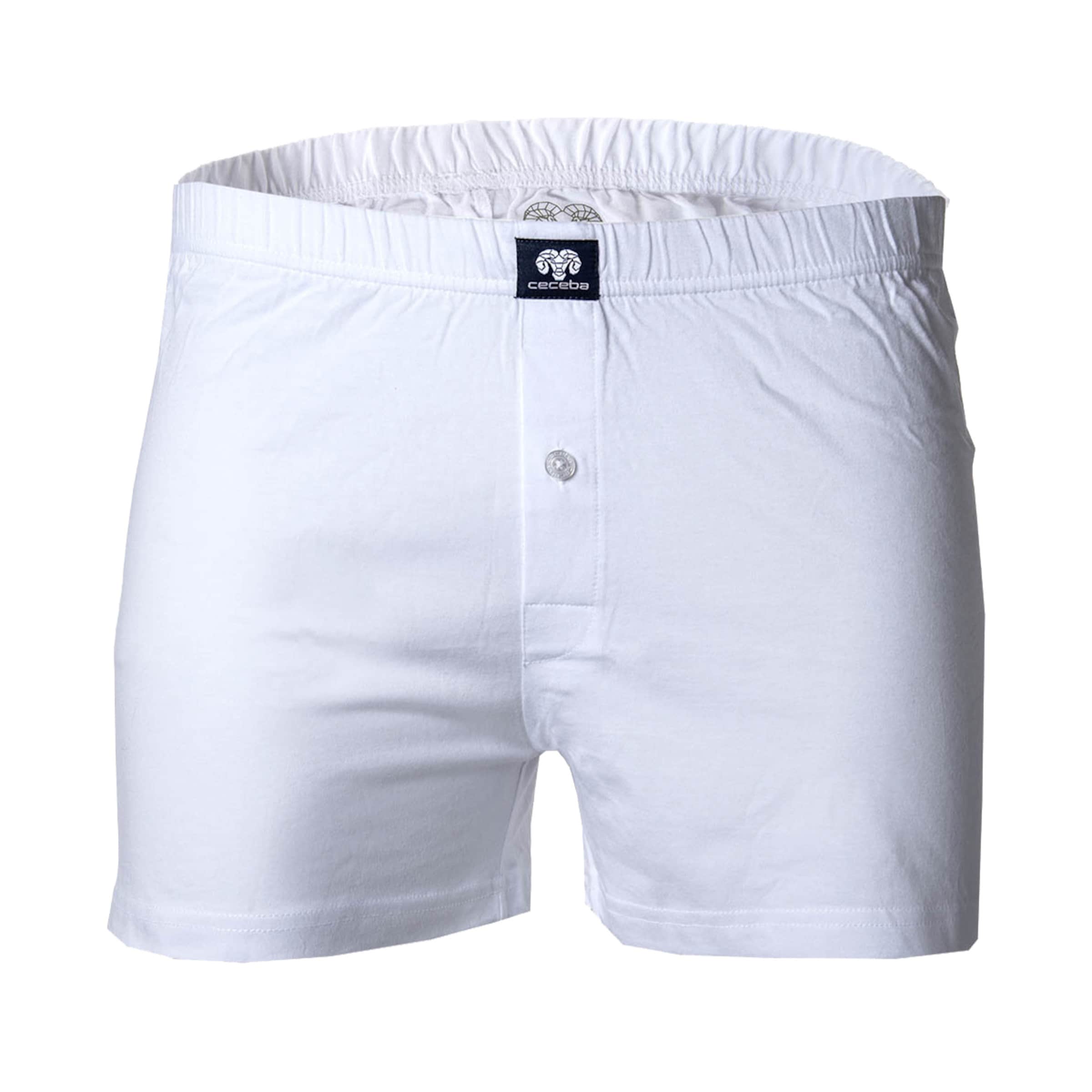 CECEBA Boxershorts in Weiß