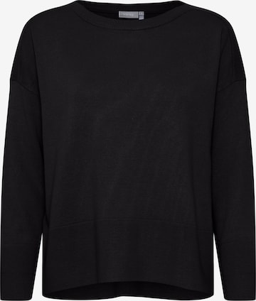 Fransa Sweater in Black: front