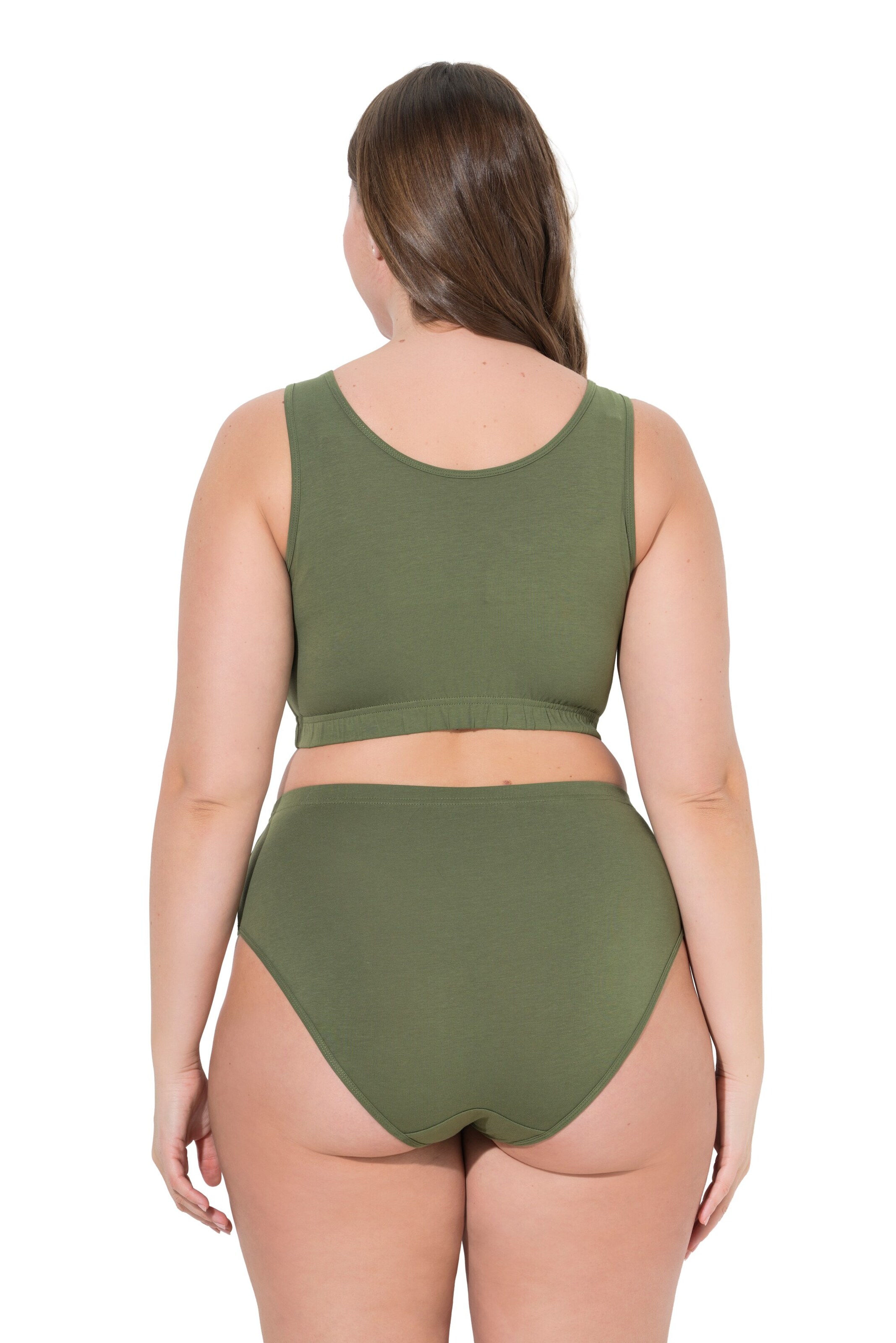 Ulla Popken Bustier BH in Grün