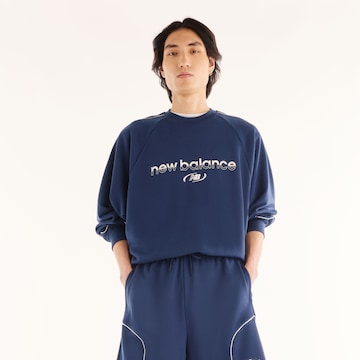 new balance Trousers 'Trackside' in Blue: front
