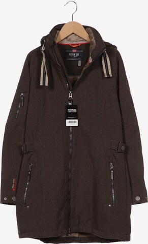 KILLTEC Jacket & Coat in L in Brown: front