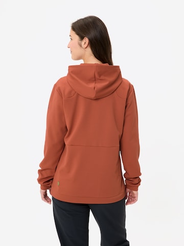 VAUDE Sportief sweatshirt 'W Cyclist All Year SWT' in Bruin