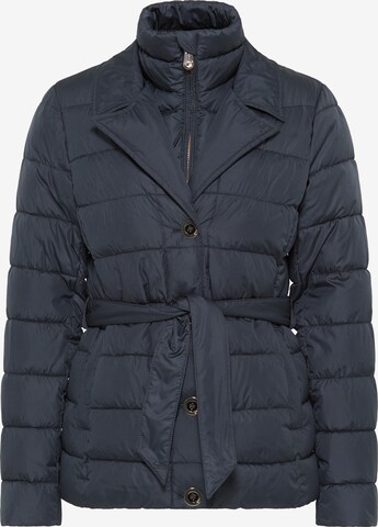 faina Winter Jacket in Blue: front