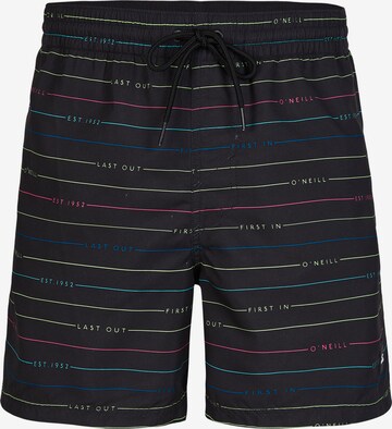 Shorts de bain O'NEILL en noir : devant