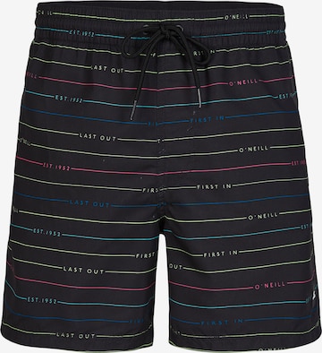 Shorts de bain O'NEILL en noir : devant