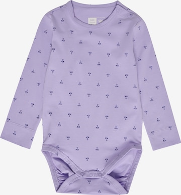Hummel Romper/Bodysuit 'Beesy' in Purple: front
