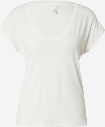 ONLY T-Shirt 'ONLRILLA' in Weiß: Vorderseite