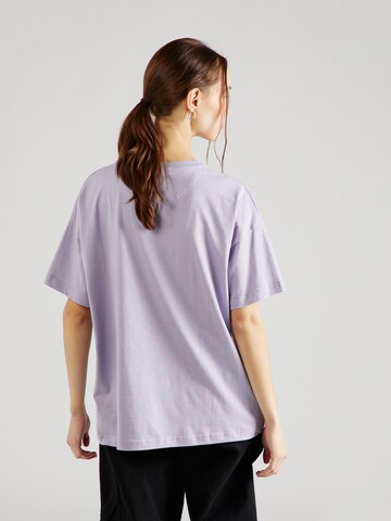 Lyle & Scott Široka majica | vijolična barva