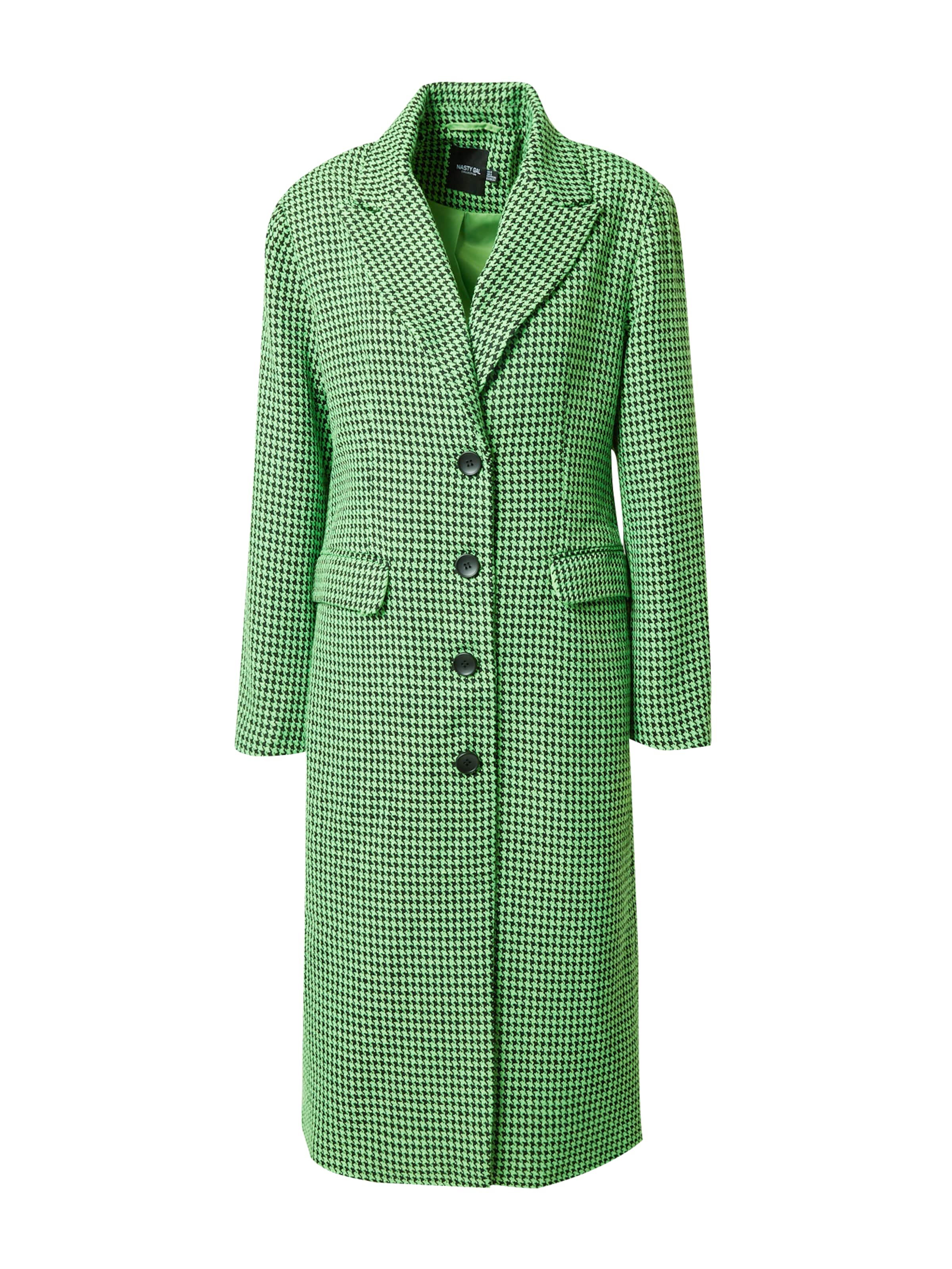 Nasty Gal Mantel in Grün: Vorderseite