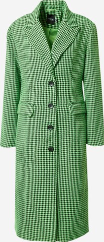 Nasty Gal Płaszcz przejściowy w kolorze zielony: przód