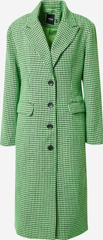 Nasty Gal Демисезонное пальто в Зеленый: спереди