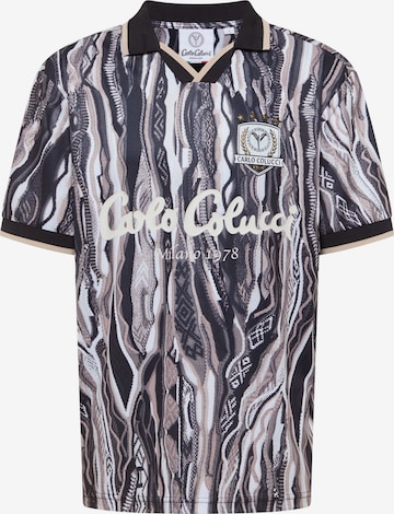Carlo Colucci Shirt 'Feichter' in Zwart: voorkant