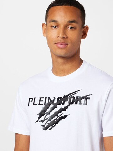 T-Shirt Plein Sport en blanc