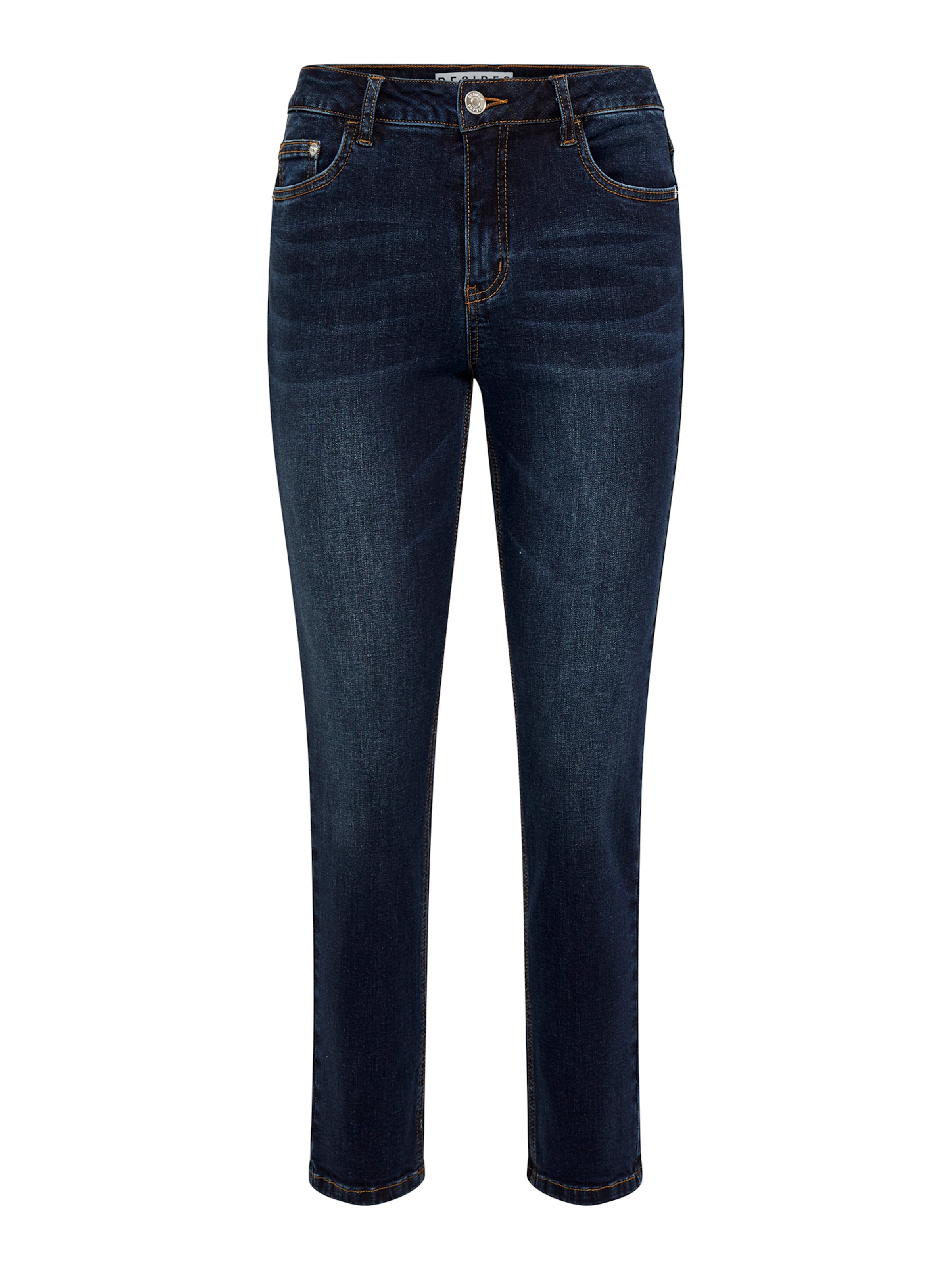 DESIRES Regular Jeans 'Lucky' in Blauw: voorkant