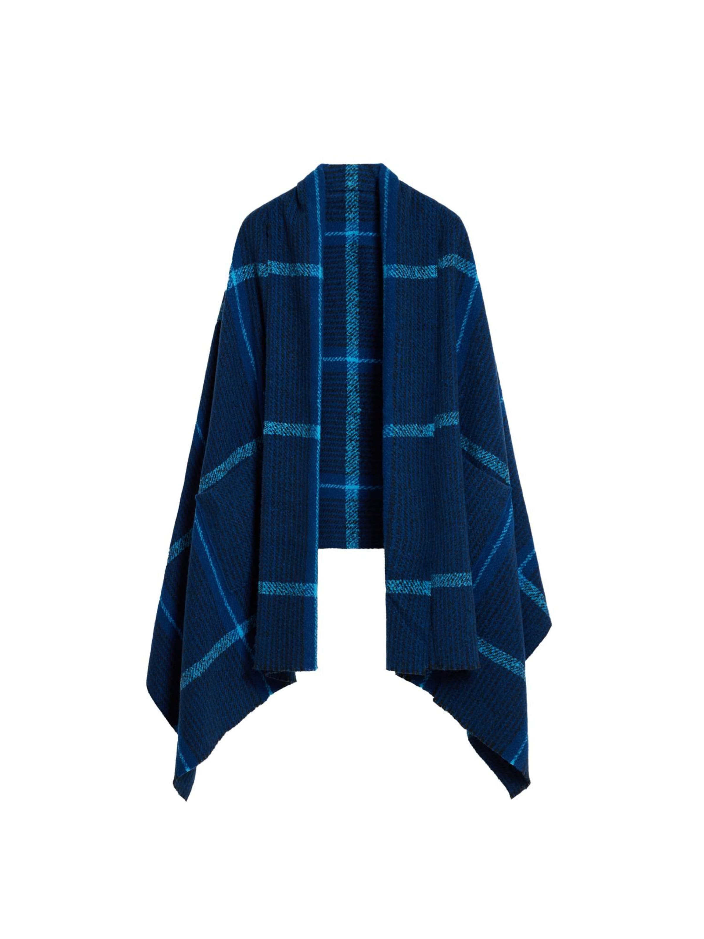 Desigual Пелерина в синьо: отпред