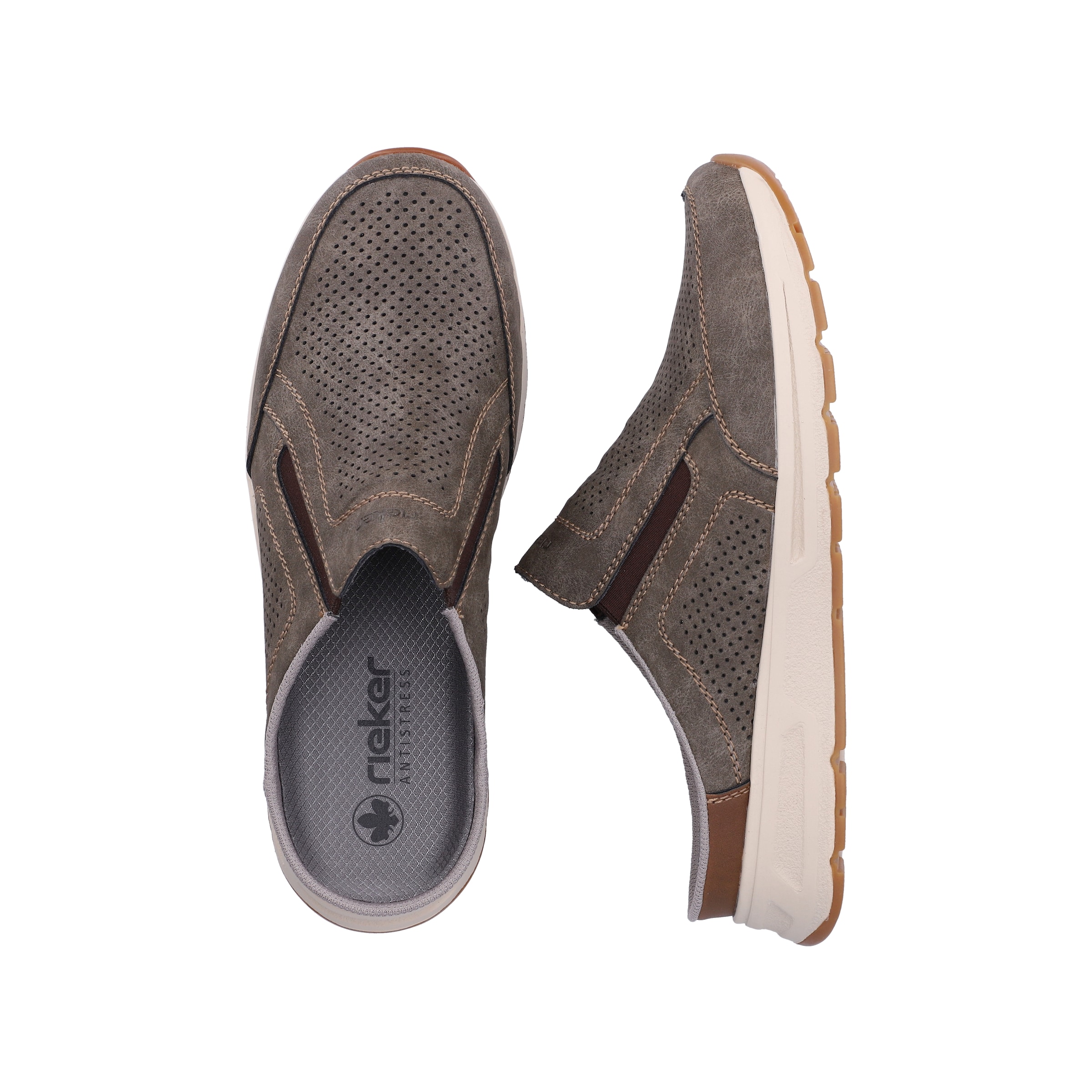 Rieker Mules in Brown