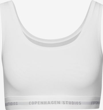 Sutien de la Copenhagen Studios pe alb: față