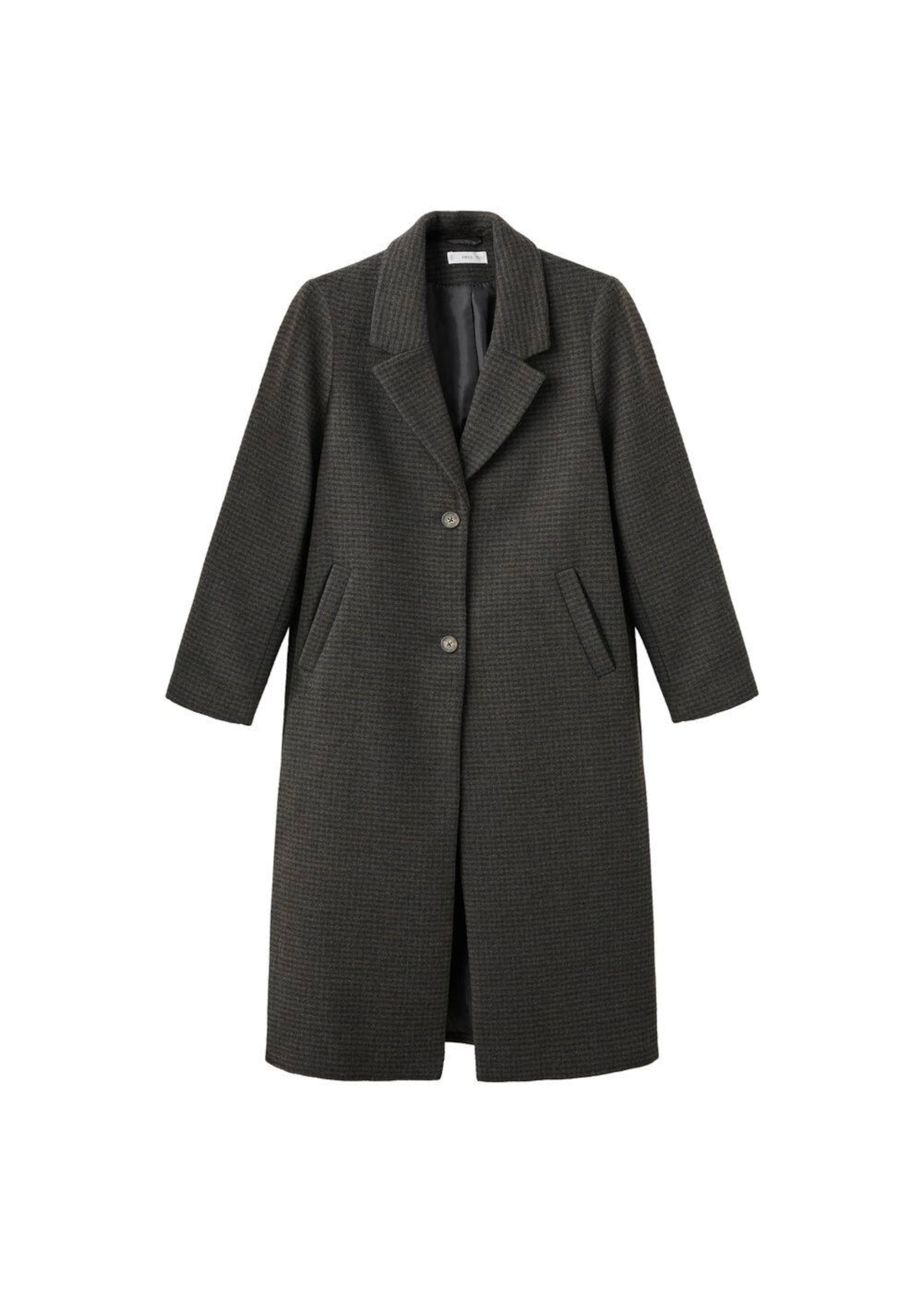 MANGO TEEN Mantel 'Galesv' in Grau: Vorderseite