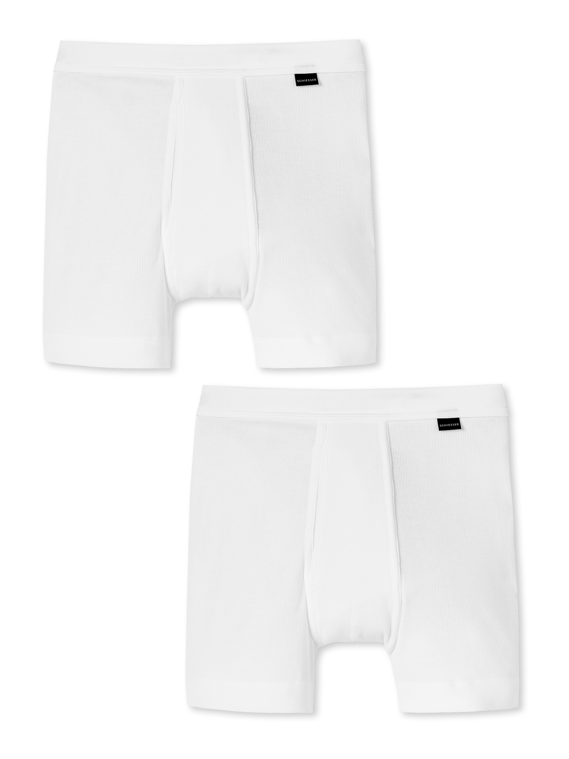 SCHIESSER Trunks in Weiß: Vorderseite