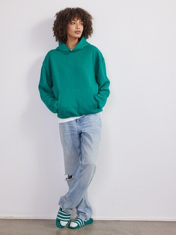 BEARTH Sweatshirt 'Hoodie Bio-Baumwolle' in Green