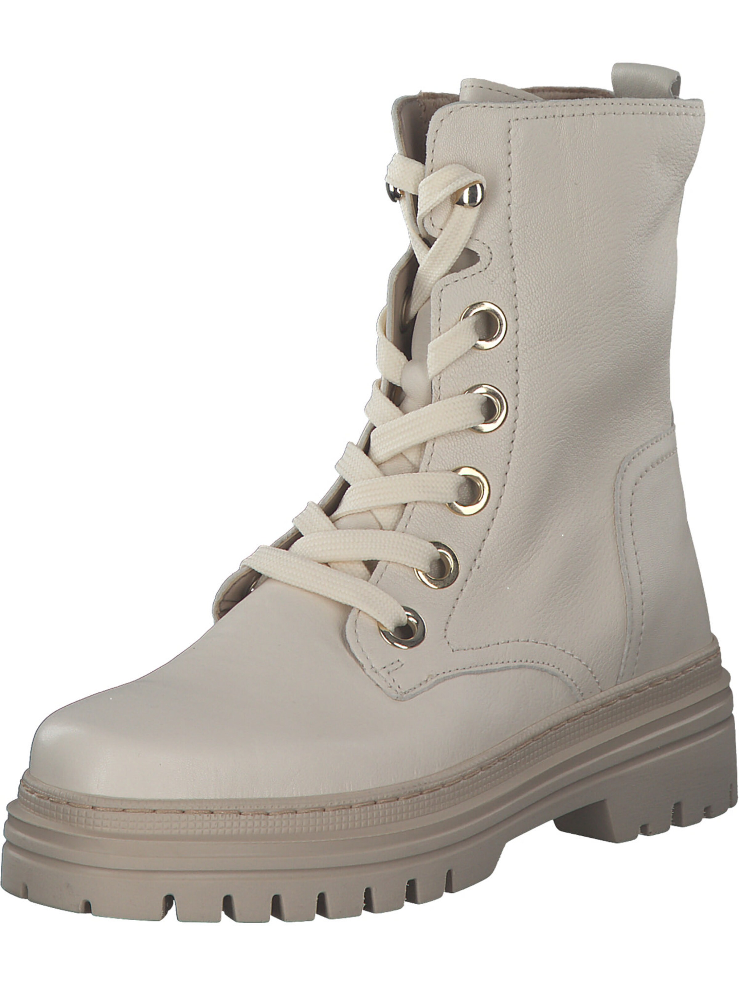 Bottines à lacets GABOR en beige : devant