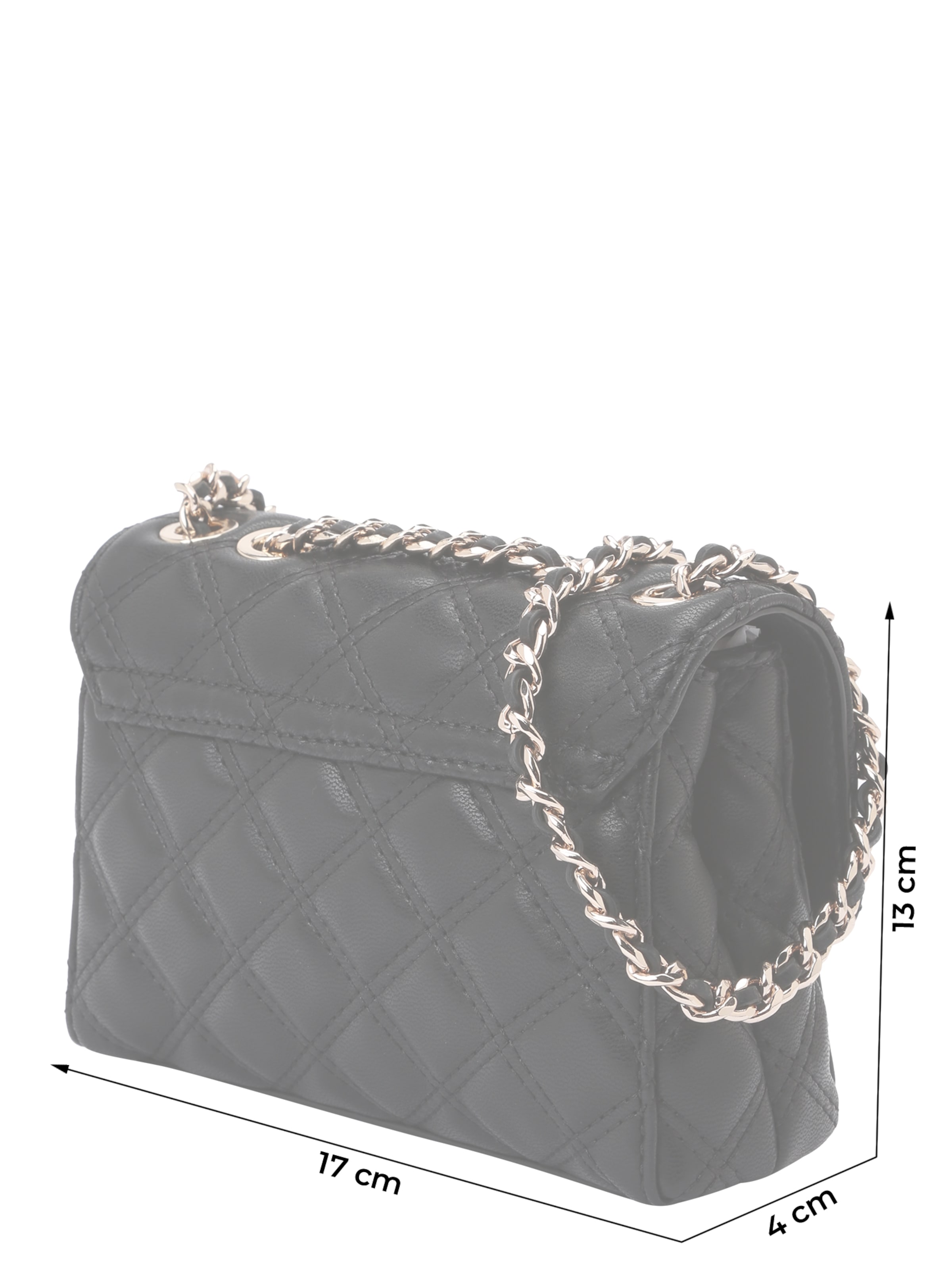 juoda GUESS Rankinė su ilgu dirželiu 'GIULLY II MINI 2 COMP CVRT FLP'