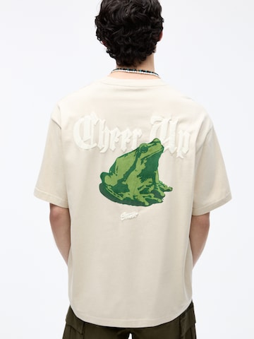 Pull&Bear Bluser & t-shirts i beige