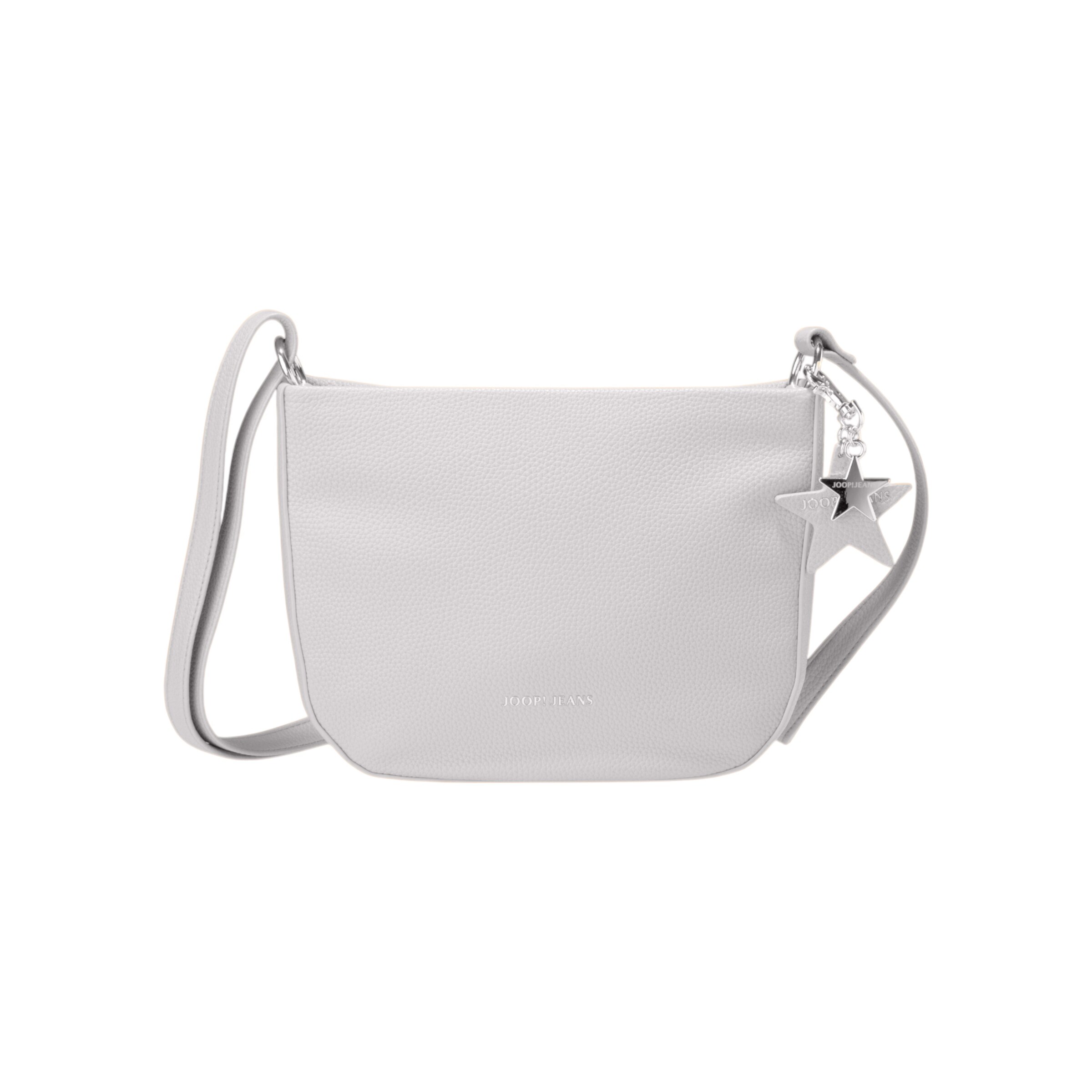 JOOP! Jeans Shoulder Bag in White: front