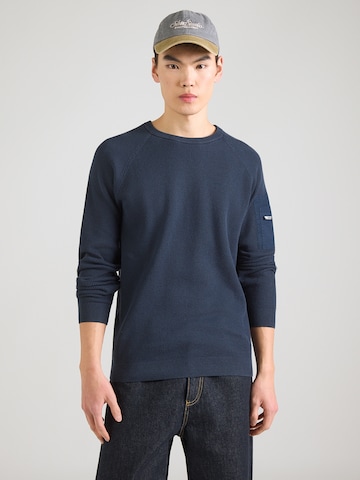 s.Oliver Pulóver - kék: elől