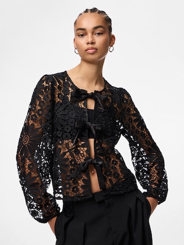 PIECES Bluza 'PCNOVA' | črna barva: sprednja stran