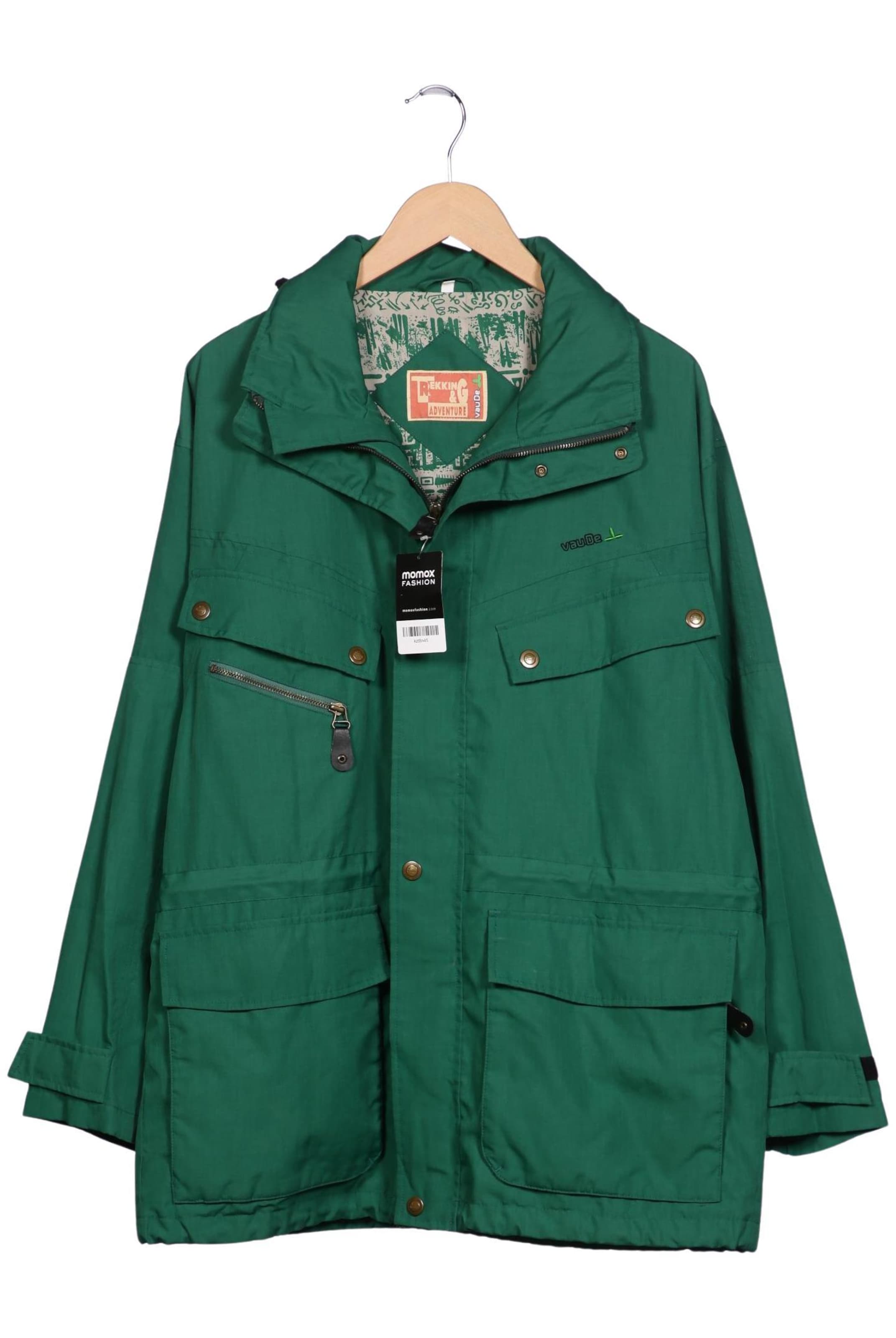 VAUDE Jacket & Coat in XL in Green: front