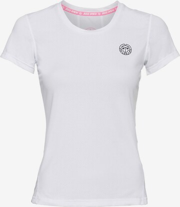 BIDI BADU - Camiseta funcional 'Eve' en blanco: frente