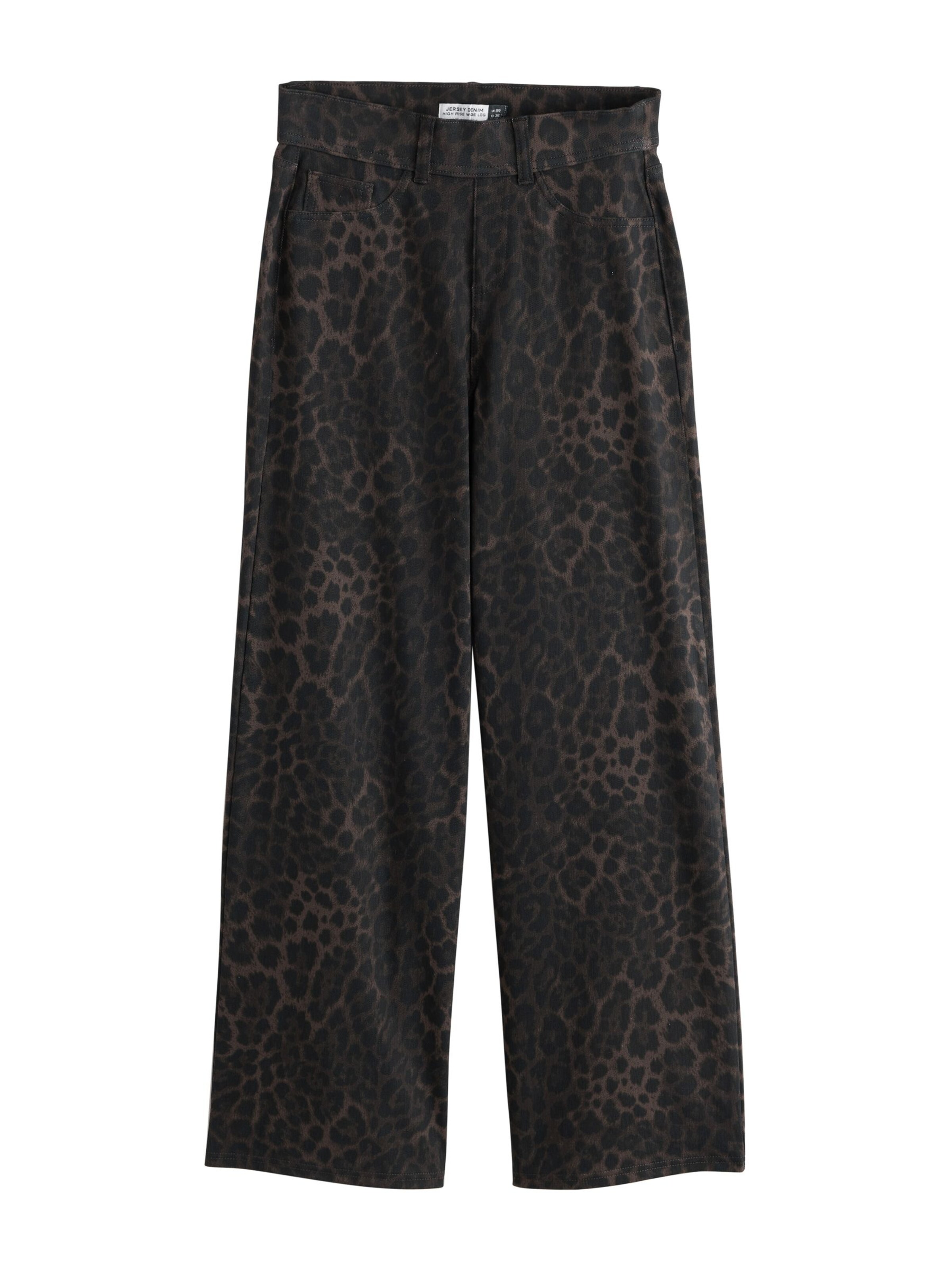 Next Broek in Bruin: voorkant