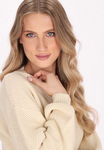 Pull-over DreiMaster Vintage en beige