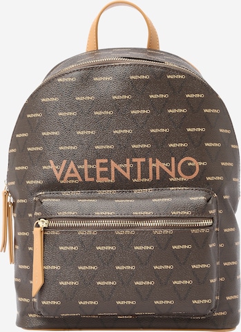 VALENTINO - Mochila 'LIUTO' em castanho: frente