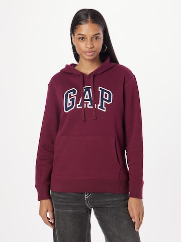 GAP - Sweatshirt 'HERITAGE' em vermelho: frente