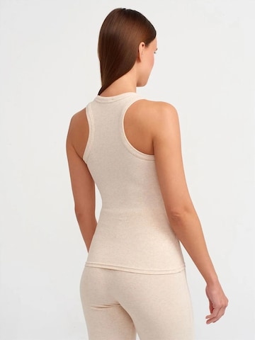 Dilvin Blusen in Beige