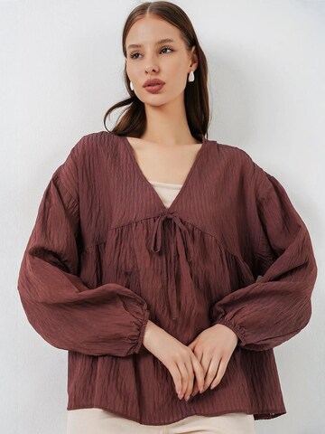 Bigdart Blouse in Brown