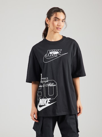 Nike Sportswear Shirt 'DANCE' in Zwart: voorkant