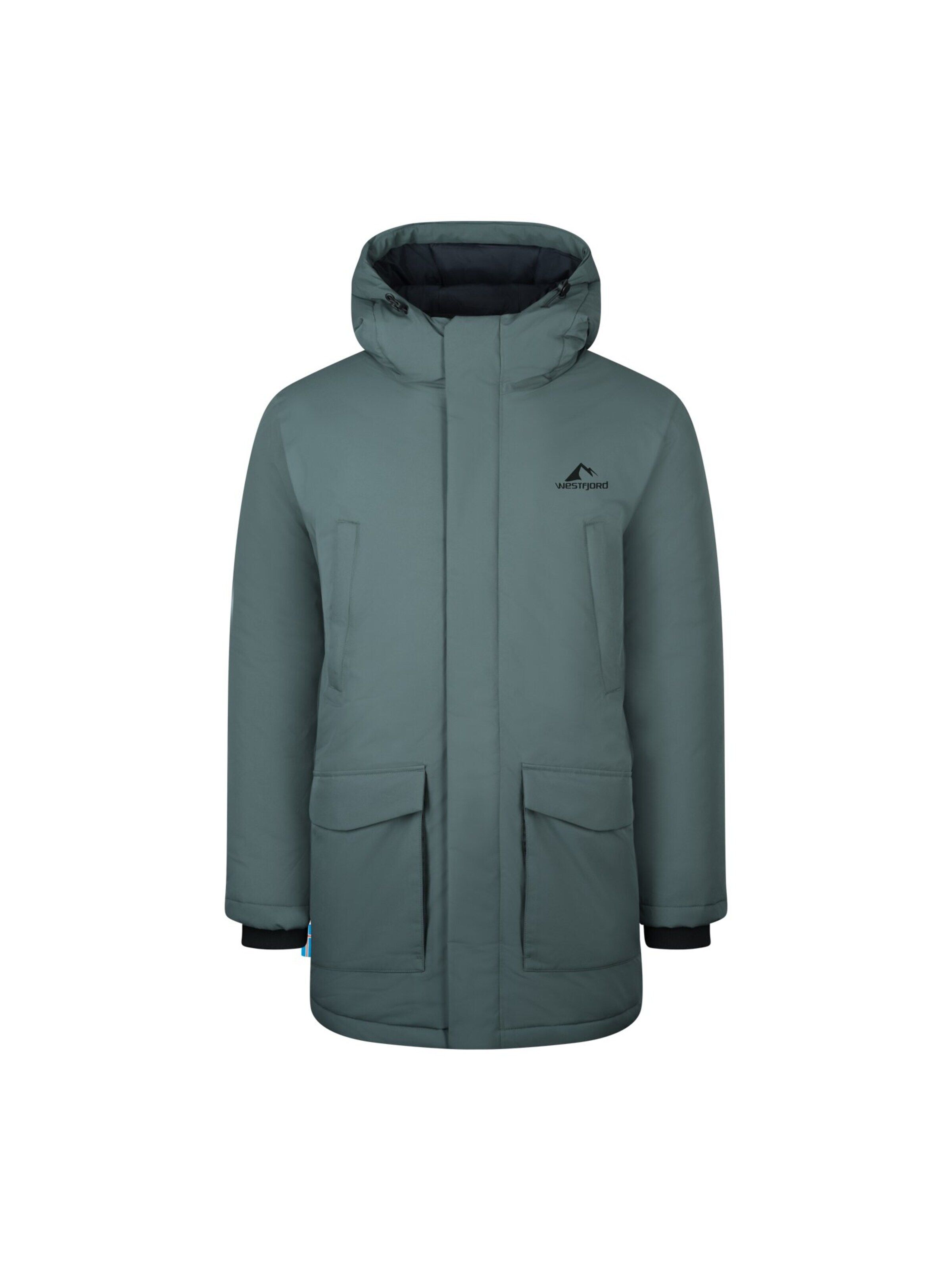 WESTFJORD Winterjacke‌‌‌‌‌ in Grün: Vorderseite